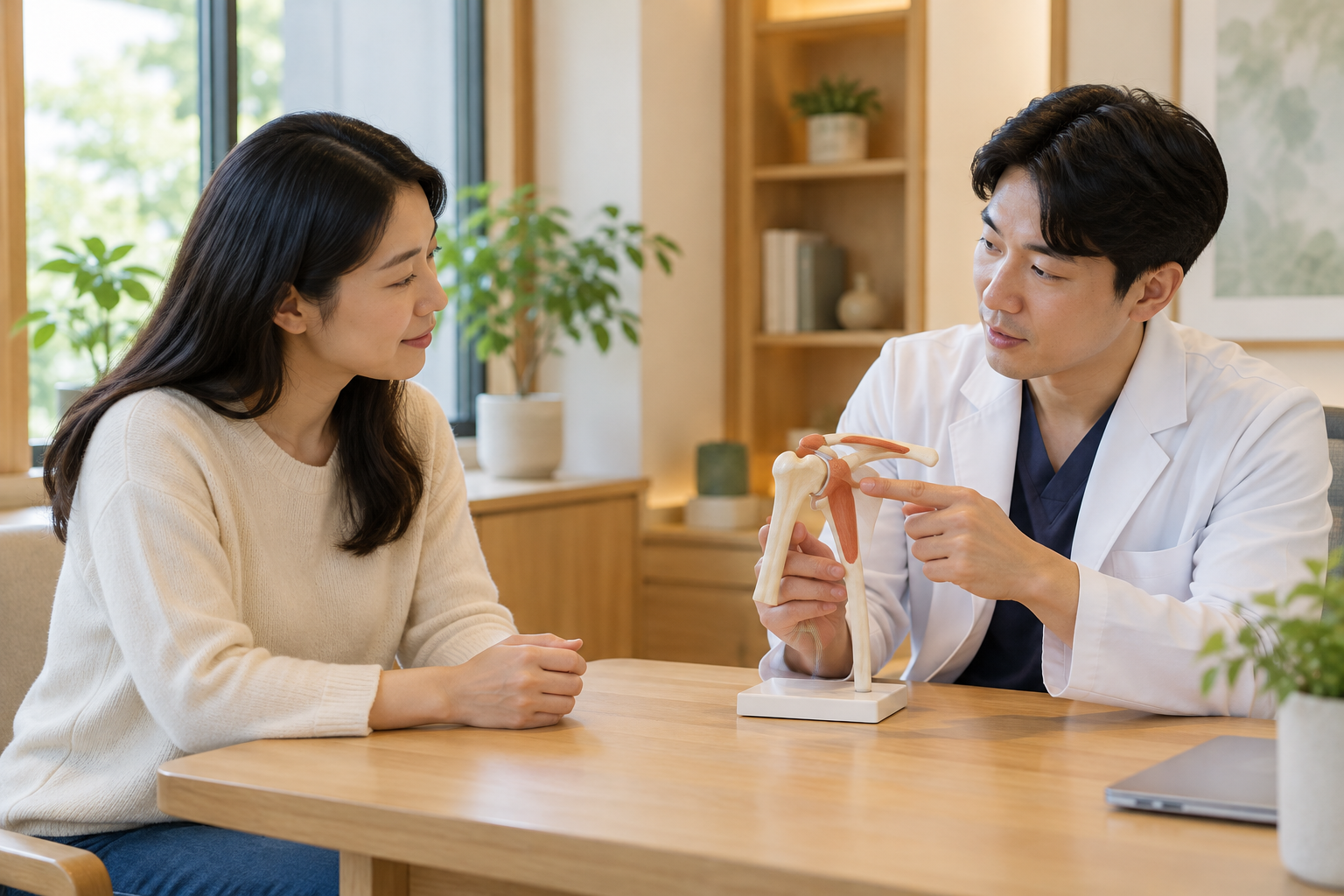 서울 마포구 어깨통증 한의원 — 어깨 상담에 관한 AI 설명용 이미지